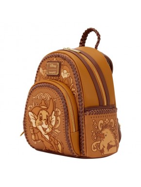 Mochila mini Disney The Rescuers Down Under marrón