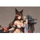 Estatua Amagi Serene Lotus Azur Lane en caja con vitrina