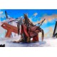 Estatua Amagi Serene Lotus Azur Lane en caja con vitrina