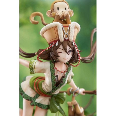 Estatua Anu Shen Mu Miao Ying con monos de The Legend of Sword and Fairy