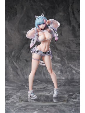 Estatua de Kin Mirai Nekomata Miu de 26 cm