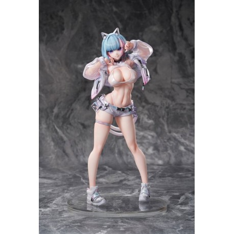 Estatua de Kin Mirai Nekomata Miu de 26 cm