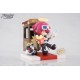 Figura de Exusiai 10 cm Arknights con palomitas y bebida