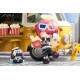 Figura de Exusiai 10 cm Arknights con palomitas y bebida