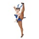 Estátua de Chun-Li versão Bunny de 48 cm do jogo Street Fighter 6