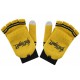 Gloves with mitten Hufflepuff Harry Potter