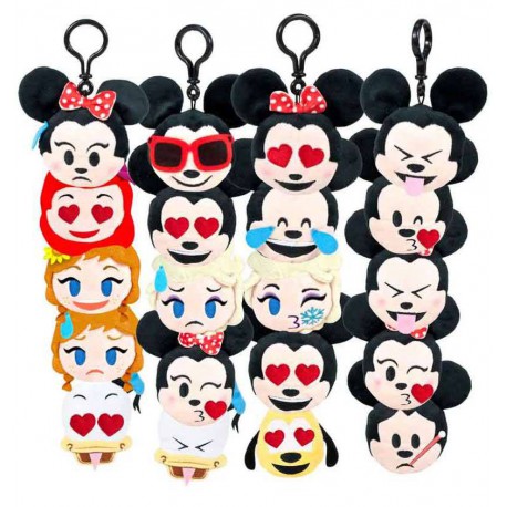 Keychain Stuffed Surprise Tsum Tsum Disney Emoji