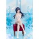 Statue de version Bunny de Mai Sakurajima de 21 cm sur tabouret rouge