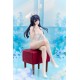 Statue de version Bunny de Mai Sakurajima de 21 cm sur tabouret rouge