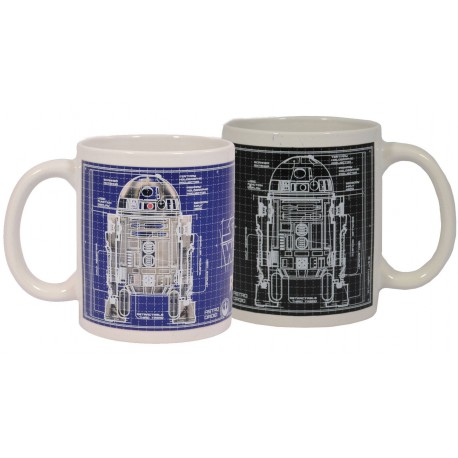 Taza térmica Star Wars R2-D2 Blueprint