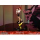 Estatua de Ed y Ein de Cowboy Bebop