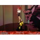 Estatua de Ed y Ein de Cowboy Bebop
