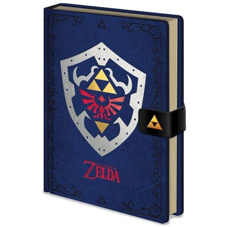 Libreta Premium Zelda Escudo Hyrule