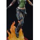 Estatua de Lilith the Firehawk con alas y base de llamas
