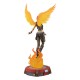 Estatua de Lilith the Firehawk con alas y base de llamas