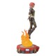 Estatua de Lilith the Firehawk con alas y base de llamas