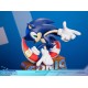 Estatua de Sonic the Hedgehog Sonic Adventure en PVC de 21 cm