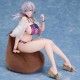 Estatua Reno Summer Spin-off de Azur Lane en traje de baño