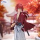 Estatua Kenshin Himura de 19 cm en kimono rojo