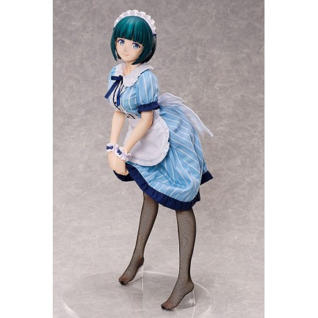 Estatua Shiragiku Ono en vestido de maid