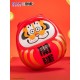 Estátua Alexander the Tiger Dharuma 20 cm em vermelho