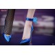 Estatua Qi Kai De Sheng Bunny Girl 29 cm con detalles en traje azul