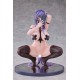 Estatua Yuna-chan 16 cm con cabello lila y atuendo minimalista