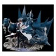 Estatua de Seto Kaiba y Obelisk the Tormentor de Yu-Gi-Oh!