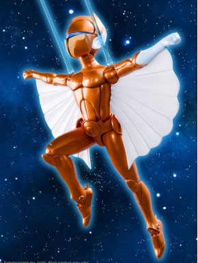 Figura articulada Copper Kidd de SilverHawks con accesorios