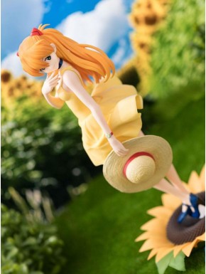 Estatua de Asuka con vestido de verano 24 cm