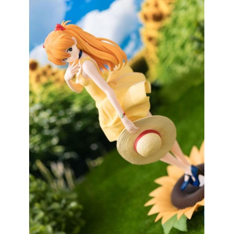 Estatua de Asuka con vestido de verano 24 cm