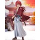 Estatua Kenshin Himura de 19 cm en kimono rojo