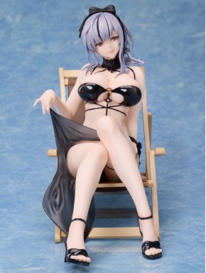 Estatua PVC Giulio Cesare Azur Lane en bikini negro