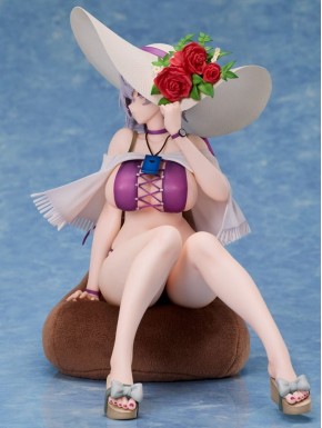 Estatua Reno Summer Spin-off de Azur Lane en traje de baño