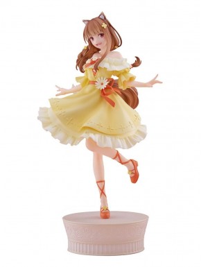 Estatua de PVC de Holo de 23 cm en vestido amarillo
