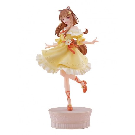 Estatua de PVC de Holo de 23 cm en vestido amarillo