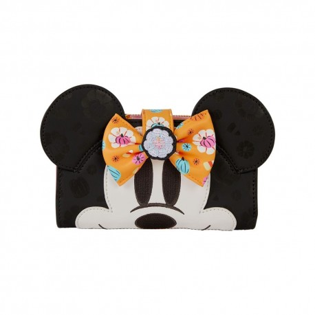 Monedero Minnie Mouse Disney Loungefly en cuero PU