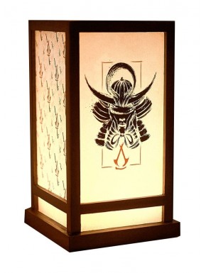 Lámpara LED Assassin's Creed Shadows con diseño icónico