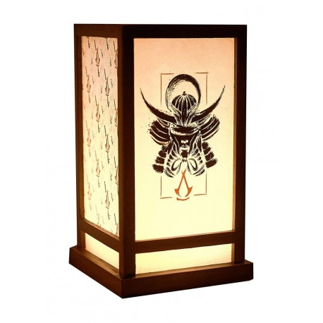 Lámpara LED Assassin's Creed Shadows con diseño icónico