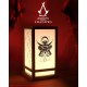 Lámpara LED Assassin's Creed Shadows con diseño icónico