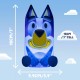 Lámpara Bluey con sonido en colores azul y amarillo