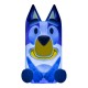 Lámpara Bluey con sonido en colores azul y amarillo