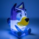 Lámpara Bluey con sonido en colores azul y amarillo