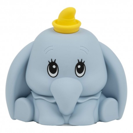 Lampe Dumbo SquishyGlo en silicone bleue