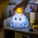 Lampe Dumbo SquishyGlo en silicone bleue