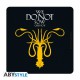 Set 4 coasters Houses Game of Thrones