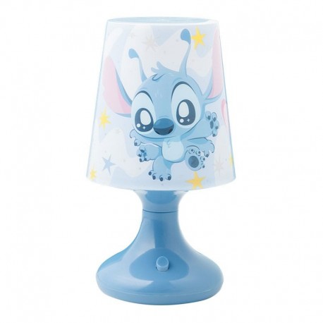Lámpara de mesa Stitch azul de Disney