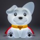 Lámpara Squishy Glo de Krypto, perro de Superman, 17 cm