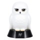 Lámpara blanca con forma de búho Hedwig de Harry Potter
