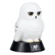 Lámpara blanca con forma de búho Hedwig de Harry Potter